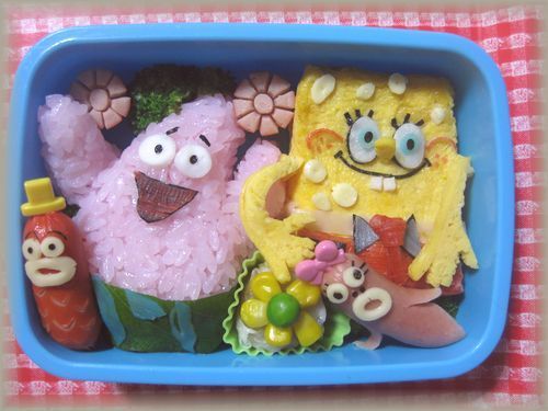  Spongebob Bento (Japanese lunch box)