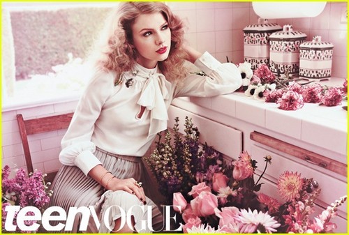  Taylor rápido, swift Covers 'Teen Vogue' August 2011