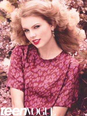 Taylor snel, swift Teen Vogue August 2011