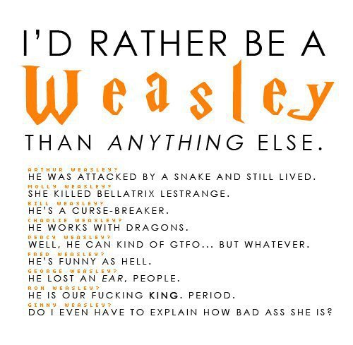  Weasley's <3