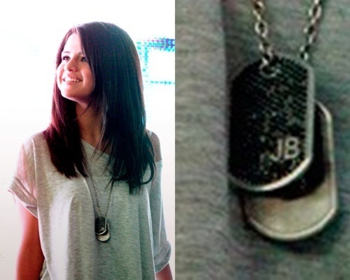 selena with JB necklace