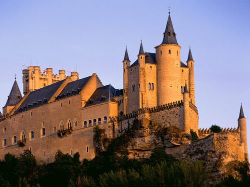  alcazar istana, castle - Segovia