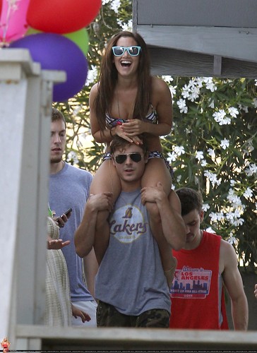  Ashley - Celebrating her 26th birthday in Malibu with Zac Efron and Friends - July 02, 2011 HQ
