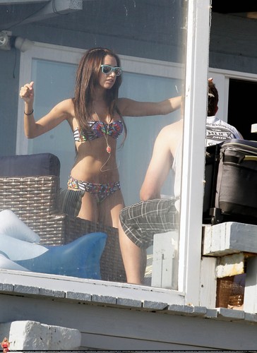  Ashley - Celebrating her 26th birthday in Malibu with Zac Efron and friends - July 02, 2011 HQ