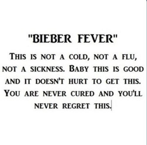  Bieber Fever