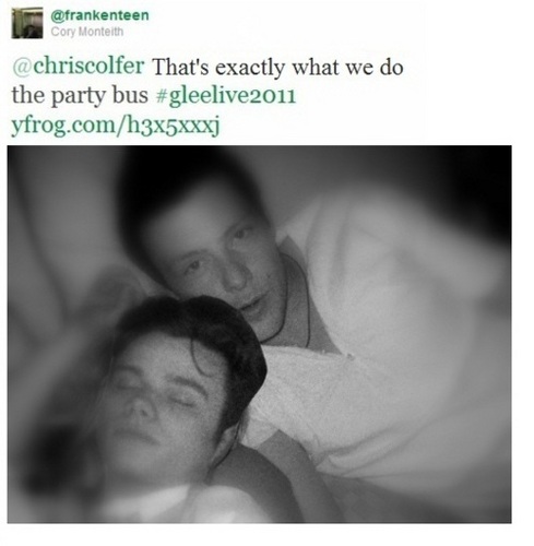  Cory & Chris tweet pic AWWwwww!!<3