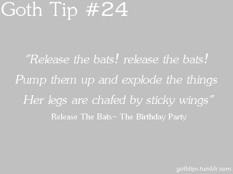  Goth Tip #24