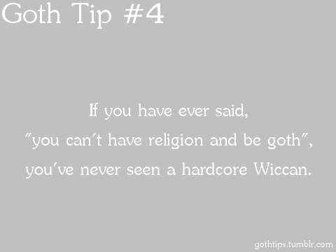  Goth Tip #4