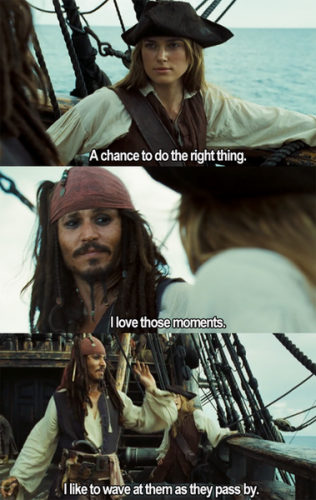  Johnny Depp as Jack Sparrow