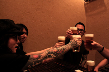  Kaoru and Die with Matt and Corey from Trivium