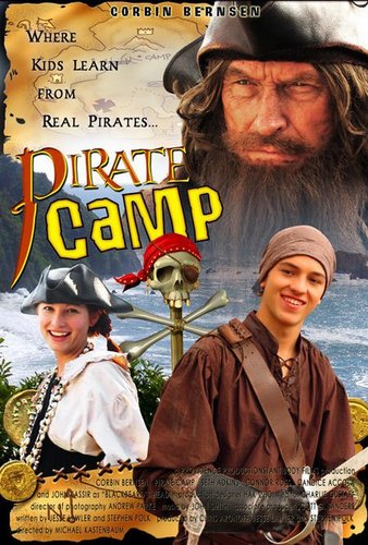  New/old poster and still of Candice in 'Pirate Camp' [2007]!