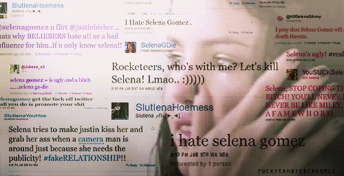  Poor Selena. People need to stop hating her. :(