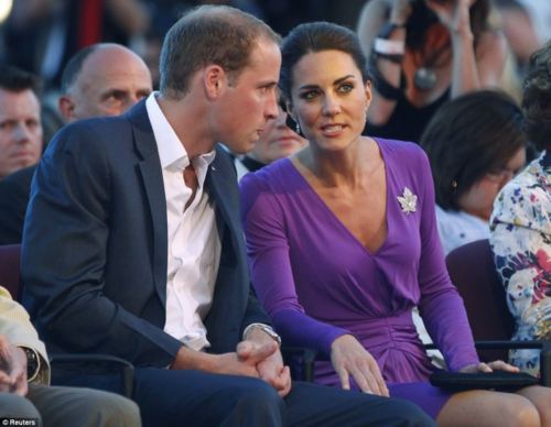  Prince William & Catherine attend a konser in Canada