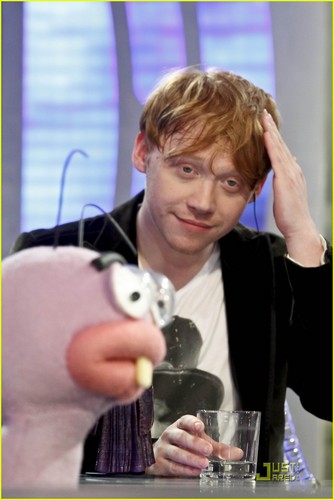  Rupert Grint Re-Enacts 'Harry Potter' with Dolls!