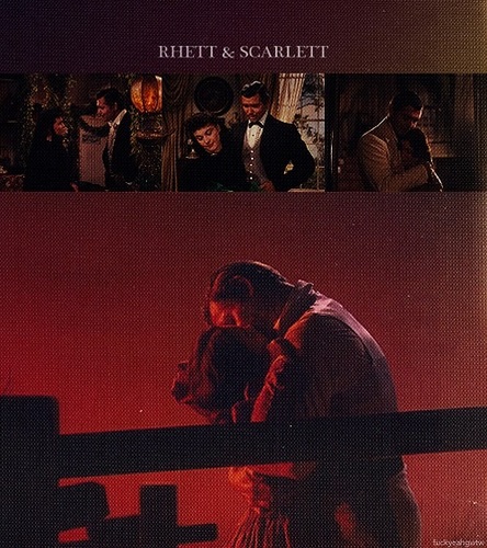  Scarlett O'Hara and Rhett Butler