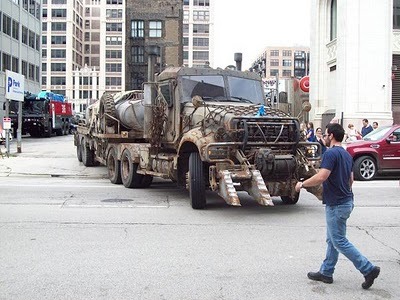 TF3 Megatron a pic i took from Being on set