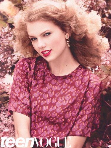  Taylor snel, swift in Teen Vogue