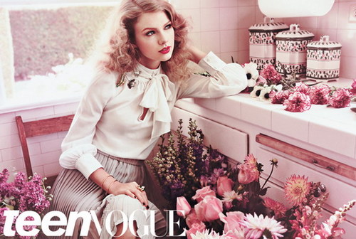  Taylor mwepesi, teleka in Teen Vogue