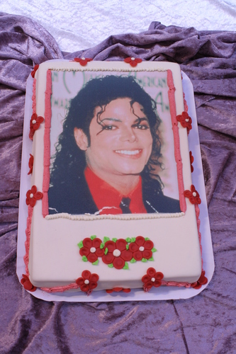 my MJ cake