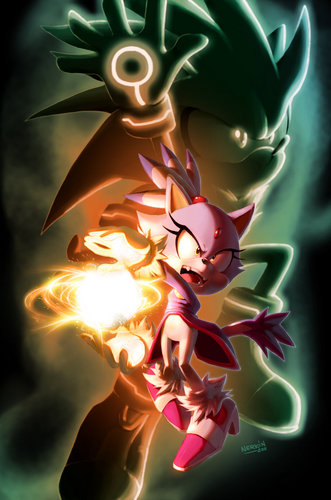  silver and blaze in fight mode