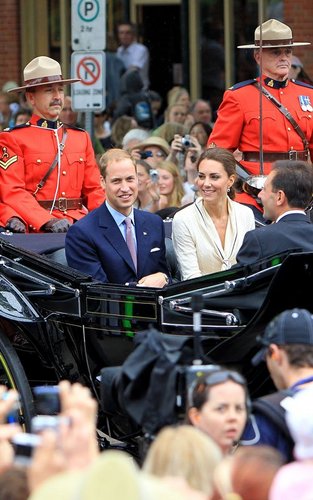  Prince William and Kate Middleton - Prince Edward Island, Canada (July 4).