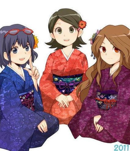 Aki, Haruna and Natsumi.