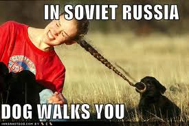 In Soviet Russia...