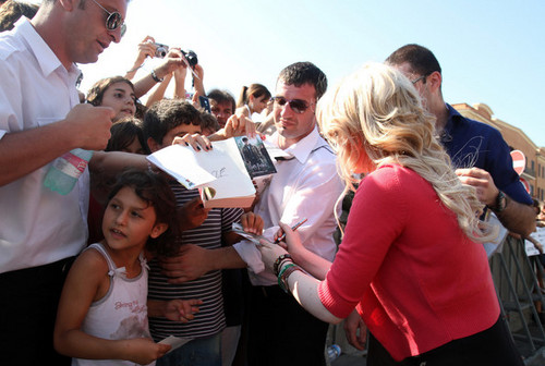  July 3 - Meeting fans in Ostia