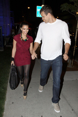  Kim Kardashian And Kris Humphries Leaving boa