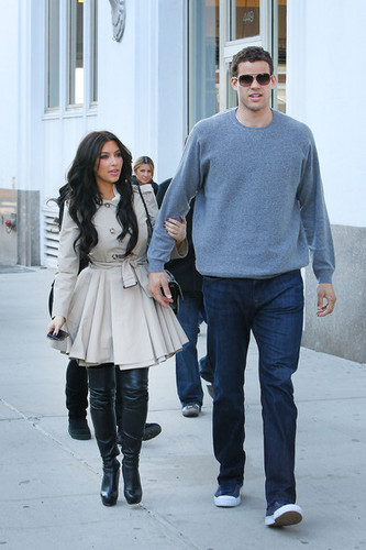  Kim Kardashian and Kris Humphries in NYC