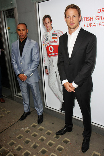  Lewis Hamilton & Jenson Button Stars Driven To Do Better Launch