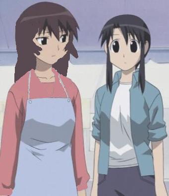  Osaka And Kagura With Longer Hair