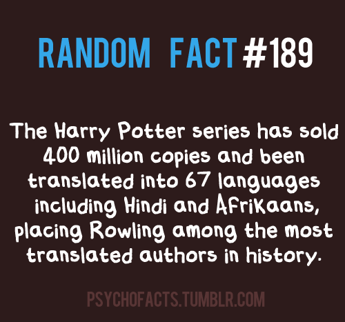  Random facts