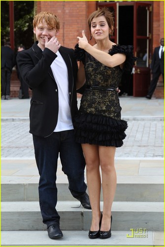Rupert Grint & Emma Watson: Harry Potter Photocall!