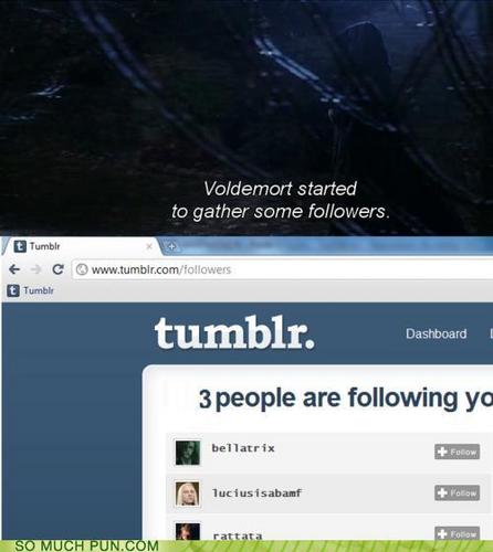  Voldemort started gathering some followers..