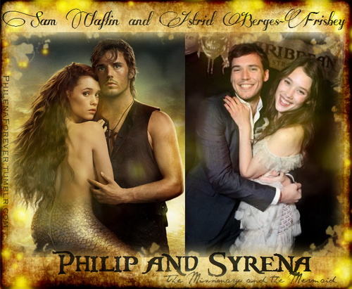  philip and syrena kertas dinding