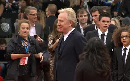  Alan at deathly hallows 2 premiere -london