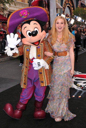 Caroline Sunshine & Mickey Mouse