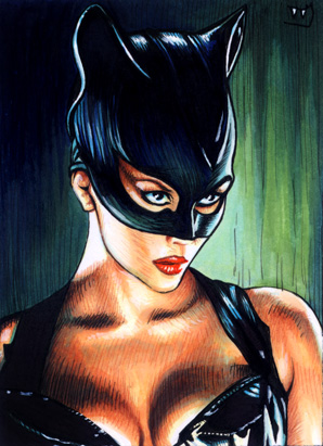  Catwoman tagahanga art