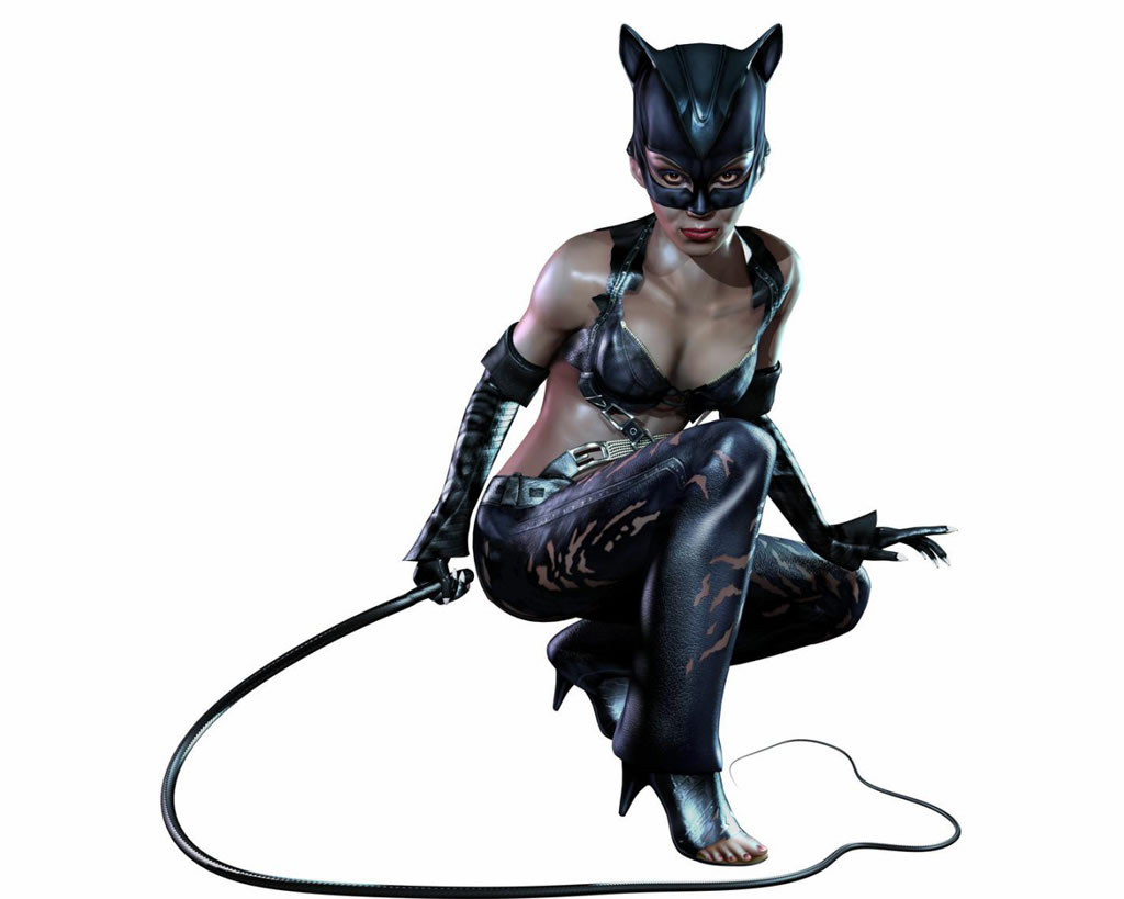 Catwoman in the videogame
