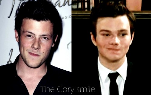  Cory & Chris *adorable half-smirks*<3