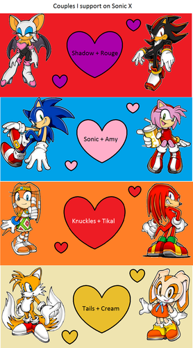  Couples I Support On Sonic X