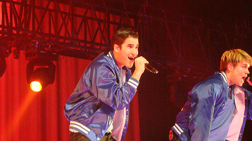 Darren & Chord in Glee Live!