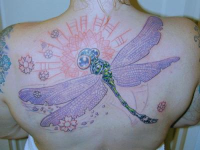  Dragonfly tatouages