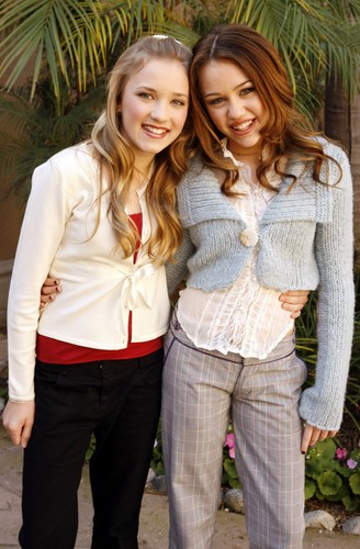 Emily and Miley <3