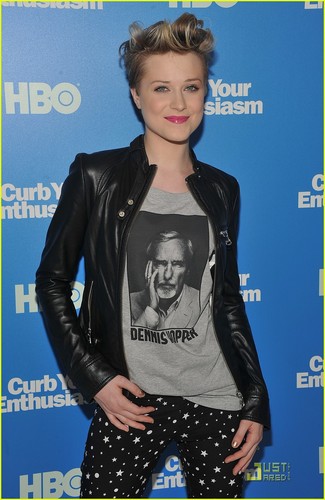  Evan Rachel Wood: 'Curb Your Enthusiasm' Premiere!