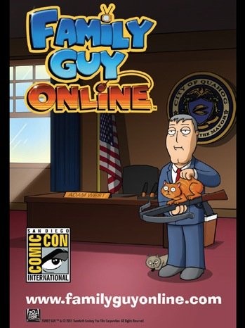 Fox Family Guy 2011 Comic-Con Poster