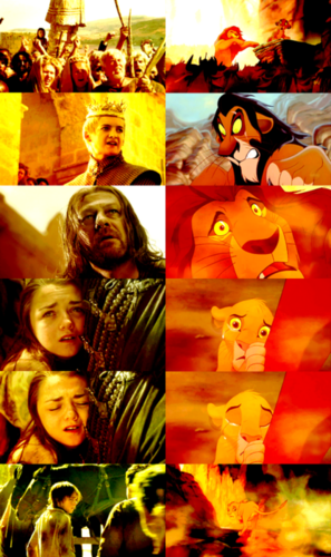  Game of Thrones/ Lion King Parallels