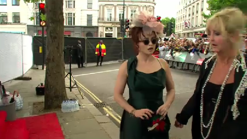  Helena Bonham Carter arrives at premiere