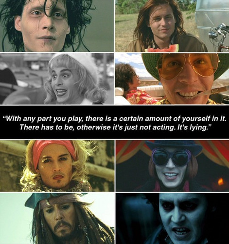  Johnny Depp Characters